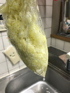 簡単 野菜の水切り!(餃子など)-レシピのメイン写真