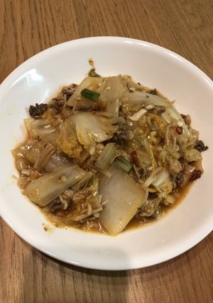 クタクタやさしい麻婆白菜-レシピのメイン写真