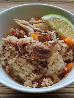あたただしできのこうまだし炊き込みご飯-レシピのメイン写真