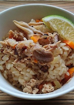 あたただしできのこうまだし炊き込みご飯-レシピのメイン写真