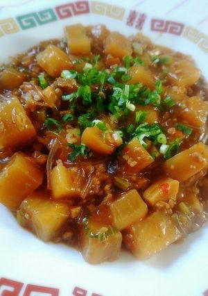 麻婆かぶ【柏市学校給食】-レシピのメイン写真