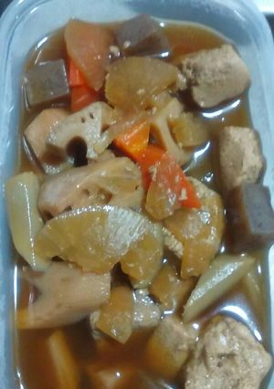 色々使える❗根菜と高野豆腐の煮物♥-レシピのメイン写真