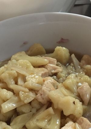 カリフラワーと鶏のあんかけ-レシピのメイン写真