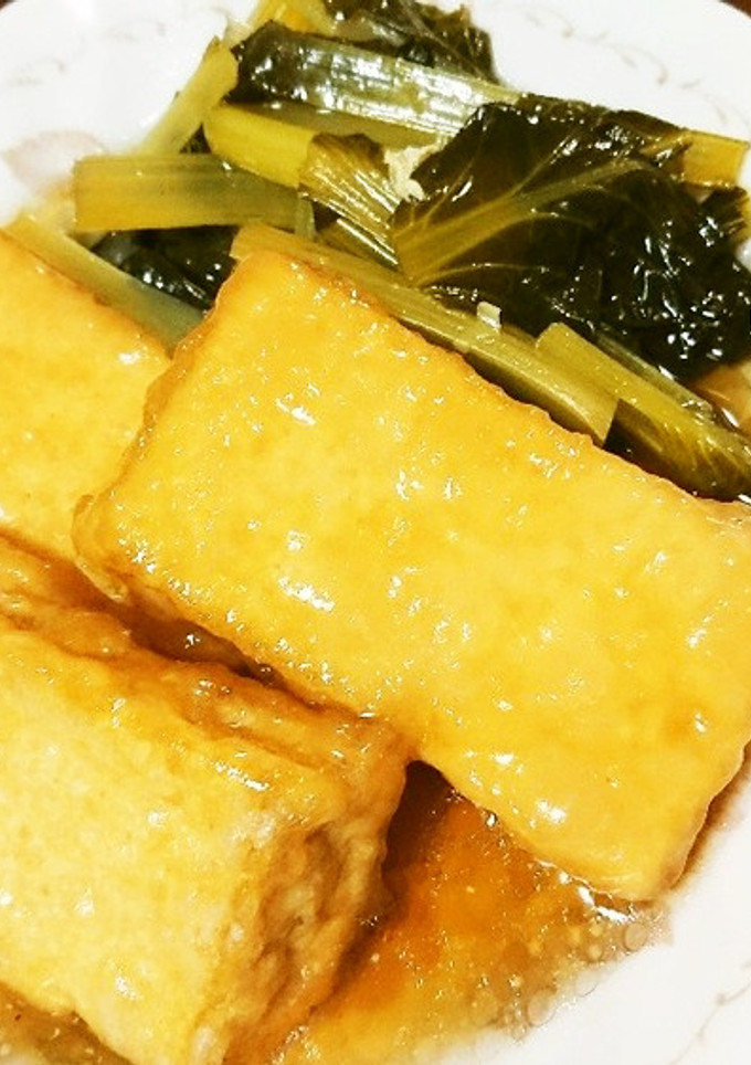 時短！厚揚げdeなんちゃって揚げ出し豆腐-レシピのメイン写真