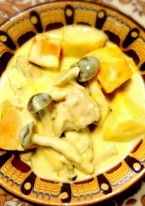 ルーから作る♪秋のクリームシチュー-レシピのメイン写真