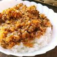 キャベツがシャキシャキ!ドライハヤシ