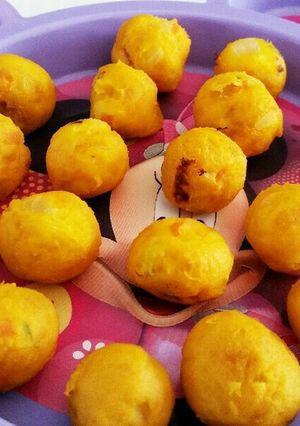 簡単♪クリームチーズ入りカボチャのおやき-レシピのメイン写真