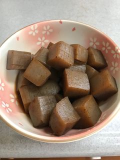 こんにゃくの煮物-レシピのメイン写真