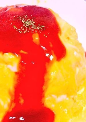 簡単 少しこだわったふわふわオムライス-レシピのメイン写真