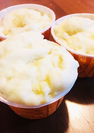 3分でできるバナナと米粉の蒸しパン-レシピのメイン写真