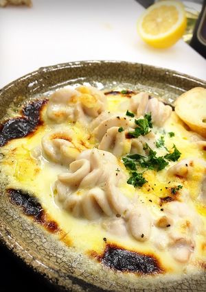白子の白味噌グラタン-レシピのメイン写真