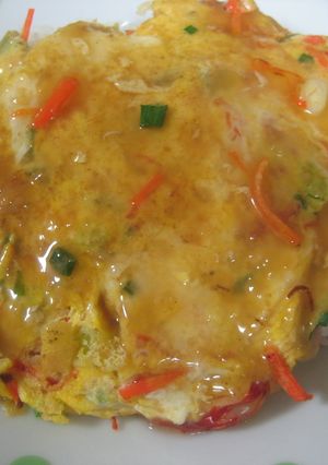 ★あり合わせでかに玉丼★-レシピのメイン写真