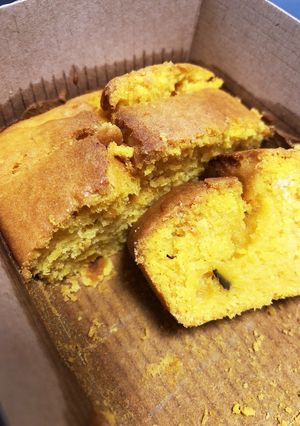 HMで簡単！かぼちゃのパウンドケーキ-レシピのメイン写真