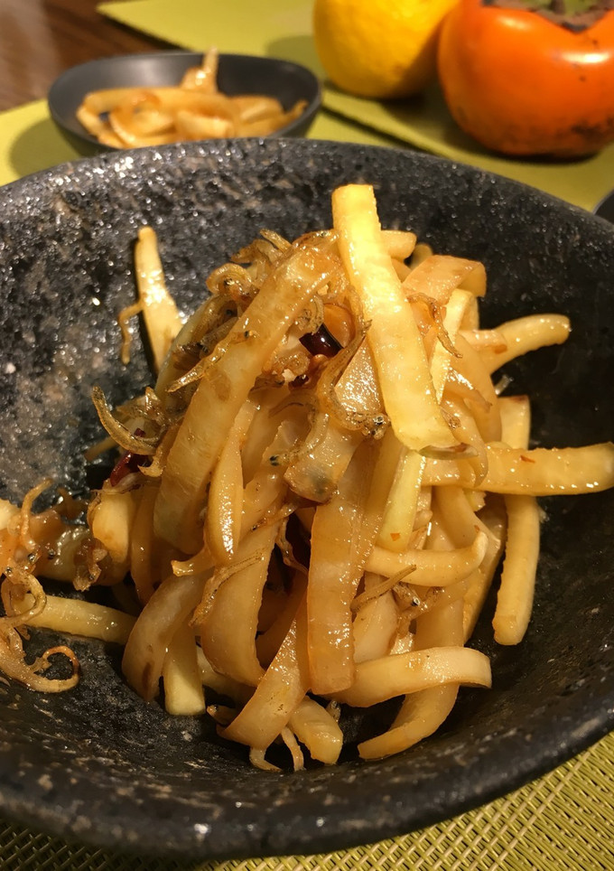 大根の皮の きんぴら-レシピのメイン写真