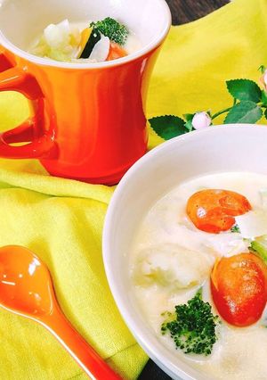 Miso❤style野菜たっぷりスープ♪-レシピのメイン写真