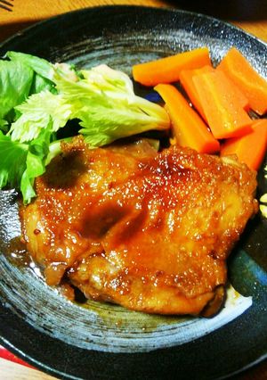 鶏もも肉のジューシー照り焼き-レシピのメイン写真