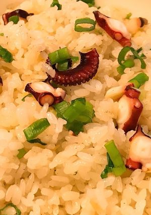 冷凍ご飯で5分！たことしょうがの炒飯-レシピのメイン写真