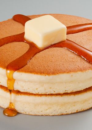 国産米粉入りホットケーキ-レシピのメイン写真