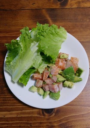 サーモンとアボカドのサラダ-レシピのメイン写真