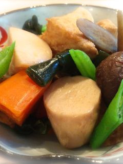 鰹と昆布と椎茸の出汁の取り方と根菜煮-レシピのメイン写真