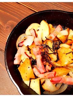塩昆布ジャーマンポテト-レシピのメイン写真