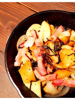 塩昆布ジャーマンポテト-レシピのメイン写真