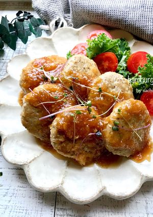 豆腐ハンバーグ☆おろしソース-レシピのメイン写真