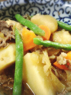 お肉やわらか★めんつゆで★うちの肉じゃが-レシピのメイン写真