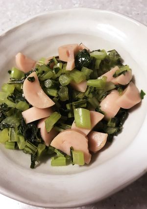 捨てないで！栄養たっぷり大根の葉簡単炒め-レシピのメイン写真