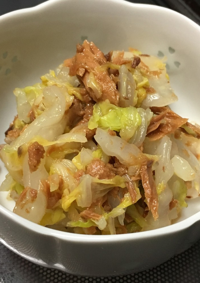 チンして混ぜるだけ！簡単白菜の和え物-レシピのメイン写真