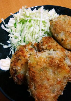 ゴロゴロコロッケ★卵なしでパン粉つけOK-レシピのメイン写真