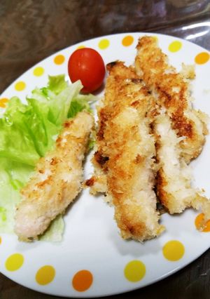 超簡単！フライパンでささみフライ-レシピのメイン写真