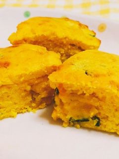 HMで簡単☆カボチャケーキ!!-レシピのメイン写真