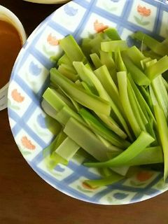 山うどの辛酢味噌和え-レシピのメイン写真