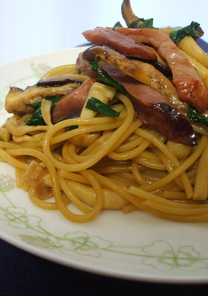 柚子こしょうで和風パスタ-レシピのメイン写真