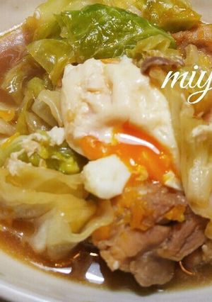 キャベツ消費♡キャベツと鶏肉の甘辛煮♪-レシピのメイン写真