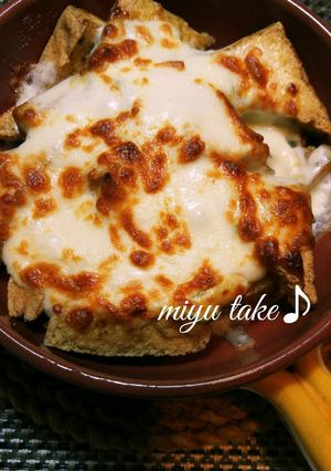 厚揚げとポテトの♪ガーリック和マヨチ焼-レシピのメイン写真