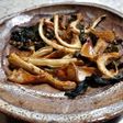 ヌメリスギタケの焼きキノコ・エゴマ入り