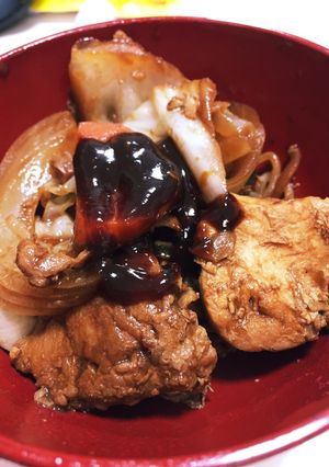 お肉のちゃんちゃん焼き-レシピのメイン写真