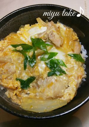 トロ〜り親子丼♪-レシピのメイン写真