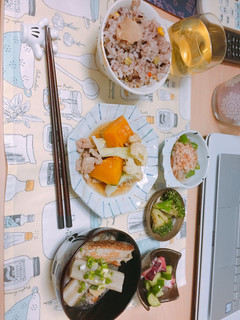 かぼちゃと豚肉の煮物-レシピのメイン写真