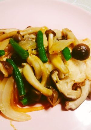 鮭のヘルシーきのこムニエル-レシピのメイン写真