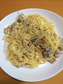 鶏肉のカルボナーラ-レシピのメイン写真