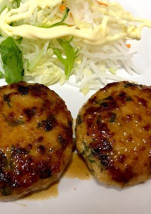 簡単♡レンコン豆腐ハンバーグ♡-レシピのメイン写真
