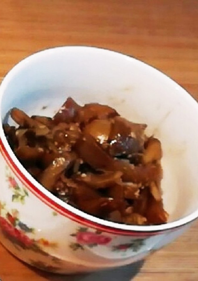 あけびと舞茸と油揚げの味噌炒め-レシピのメイン写真