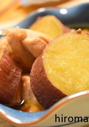 煮るだけ！簡単！さつまいもと鶏肉の甘煮-レシピのメイン写真