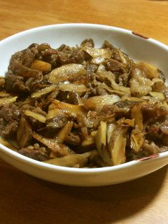 牛肉とごぼうのしぐれ煮-レシピのメイン写真