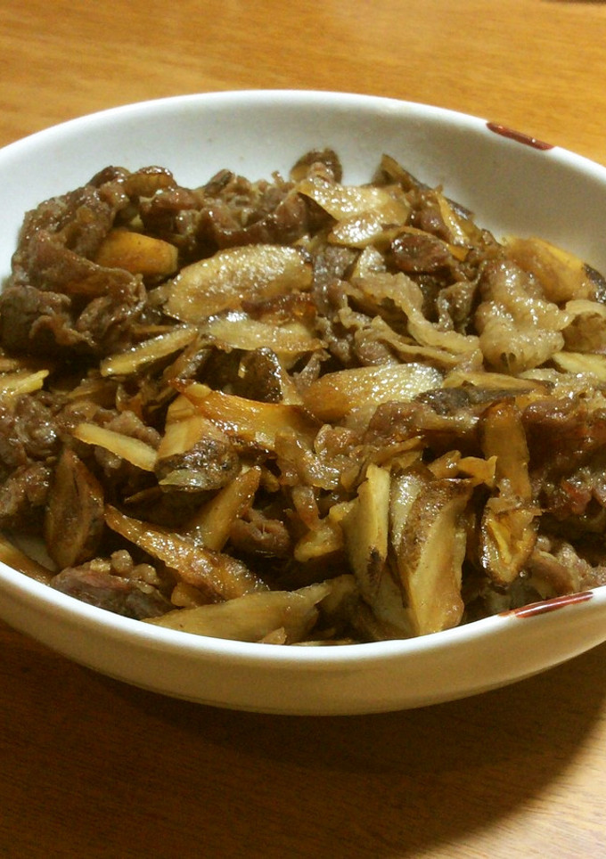 牛肉とごぼうのしぐれ煮-レシピのメイン写真