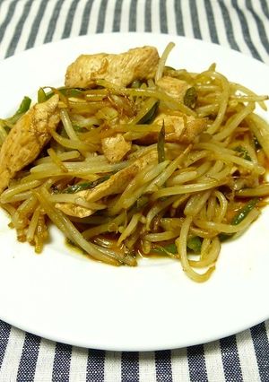 簡単！もやしの生姜焼き-レシピのメイン写真