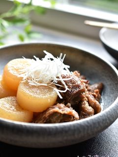圧力鍋で染み染みトロトロ☆牛すじ大根-レシピのメイン写真